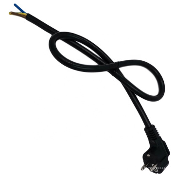 Cable de alimentación de la UE de 3 alambres de 3 mm2 Schuko